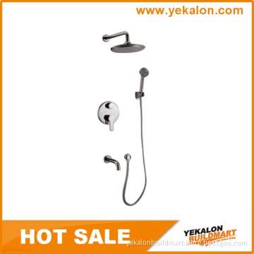 Hot selling hot and cold water concealed brass shower mixer